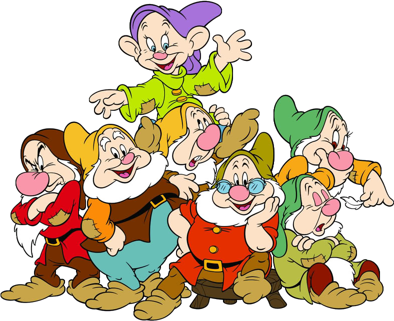 Snow White Clip Art - Snow White Dwarfs Clipart - Png Download (800x648), Png Download