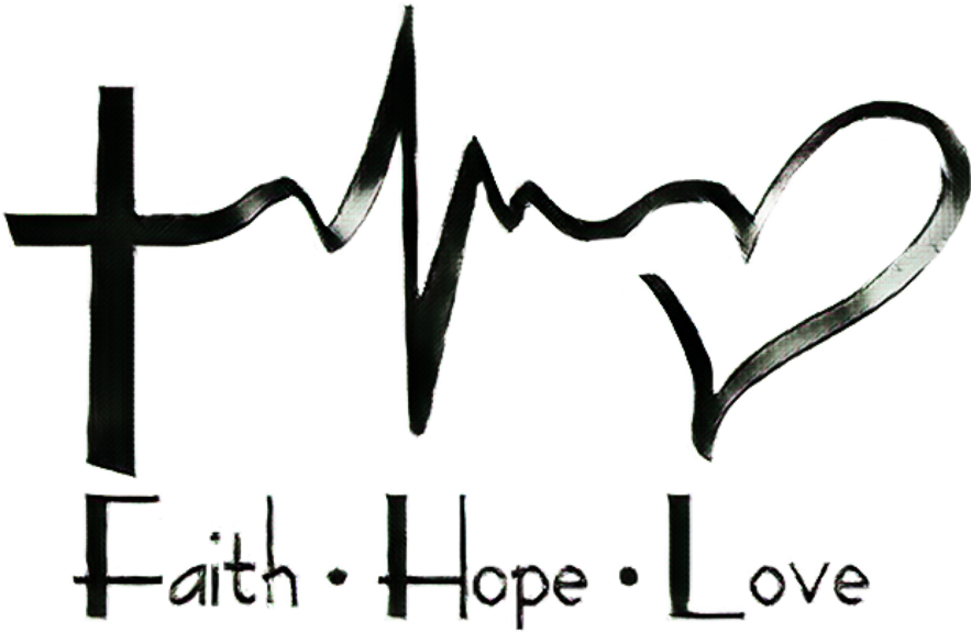 Fe Esperanza Amor Faithhopelove Sticker - Png Faith Hope Love Clipart (1024x1024), Png Download