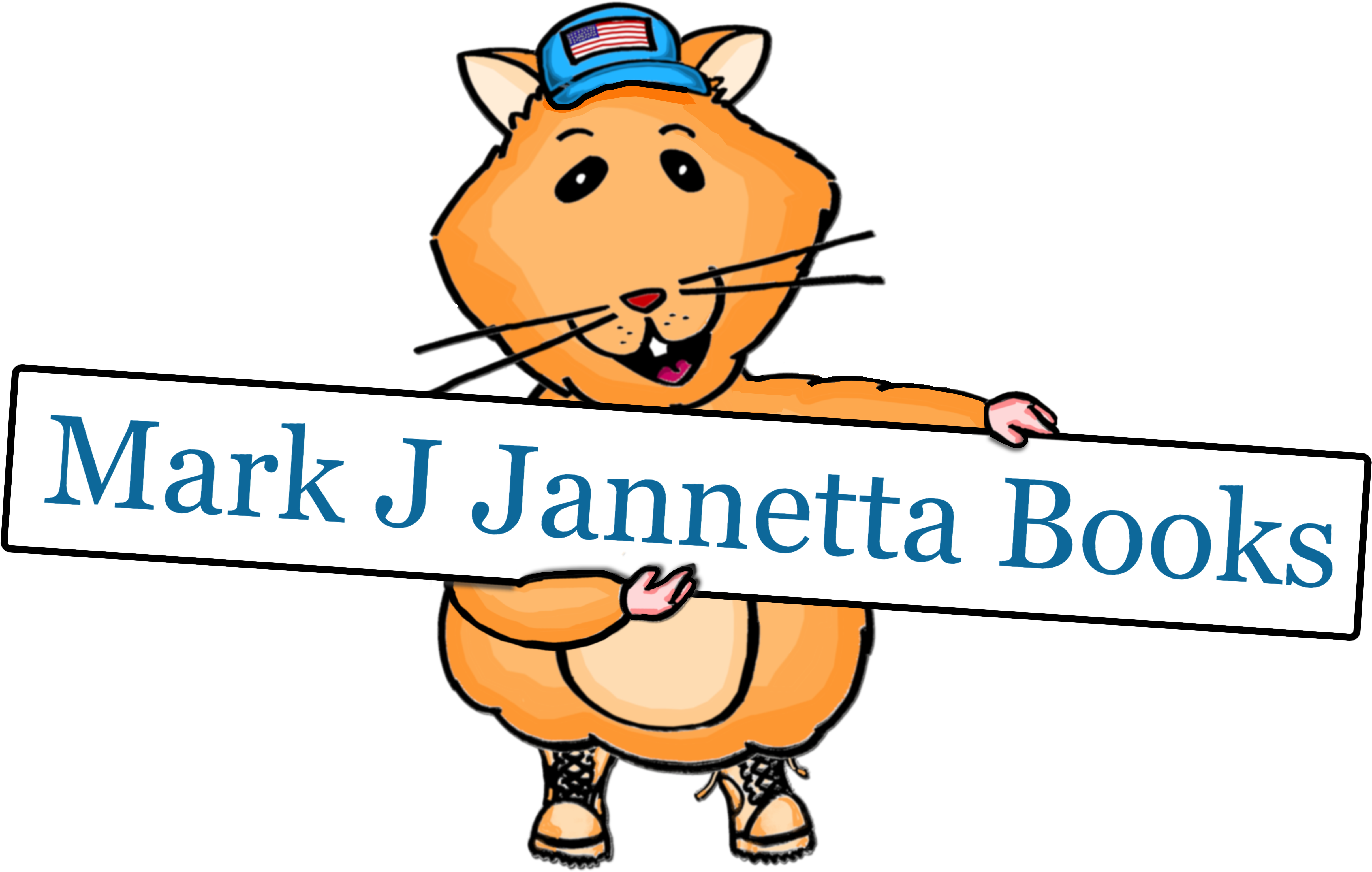 Mark Jannetta Books - Cartoon Clipart (5400x3300), Png Download