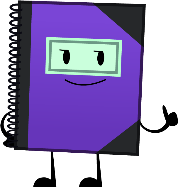 Current - Object Mayhem Notebook Clipart (633x640), Png Download