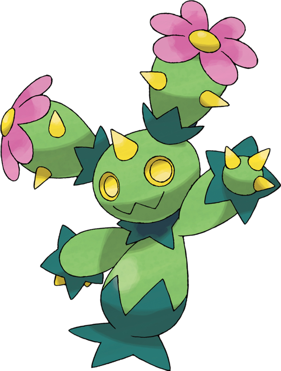 Maractus Pokemon Clipart (1200x1200), Png Download