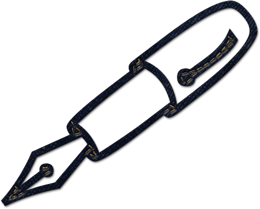 Clip Art Of Pen - Png Download (600x600), Png Download