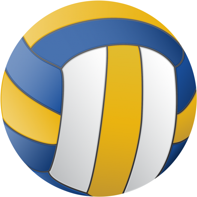 Volleyball Png Background - Volleyball Ball Transparent Background Clipart (715x715), Png Download