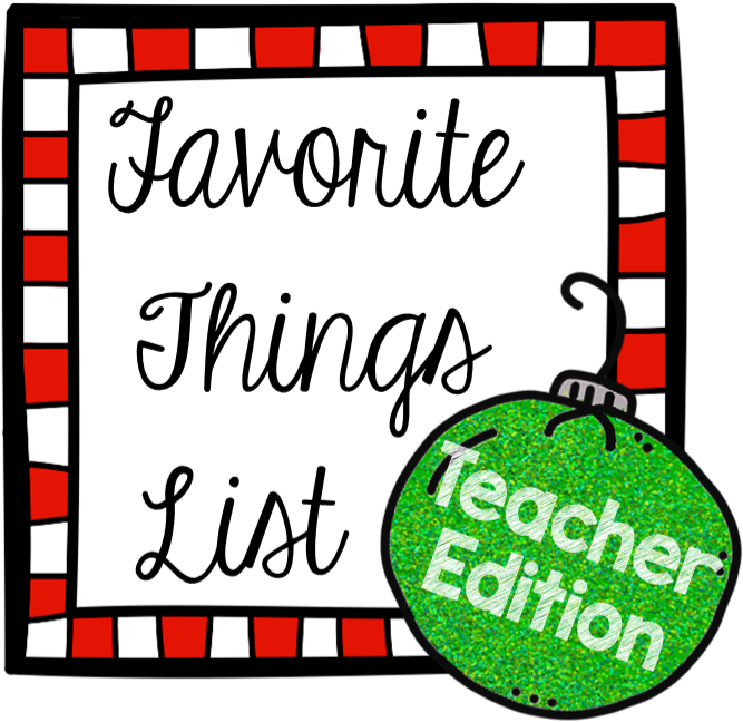 Favorite Things Teacher Edition Clipart (727x713), Png Download