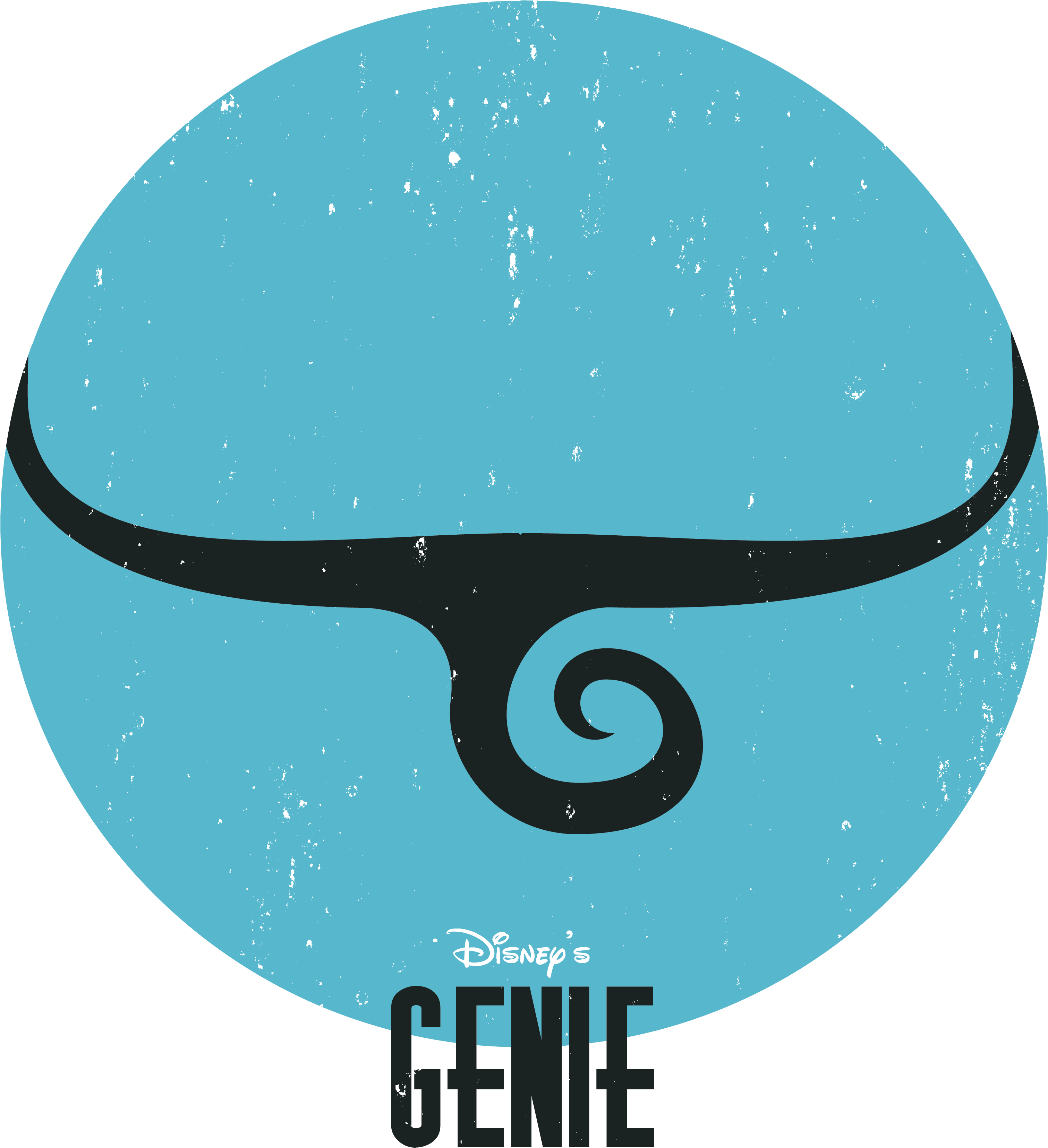 Download Circle Characters Starring Genie - Crescent Clipart (3021x3311), Png Download