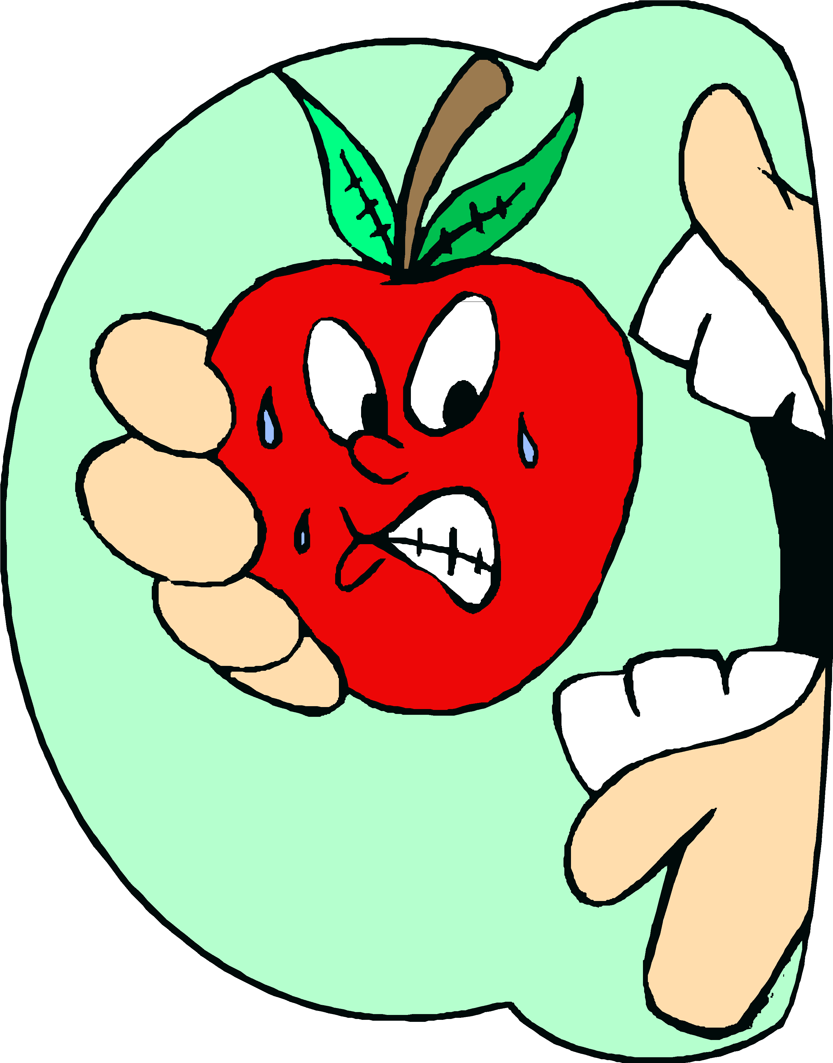 Food Handlers Sanitation - Food Clipart Digestion Clip Art - Png Download (3012x3846), Png Download