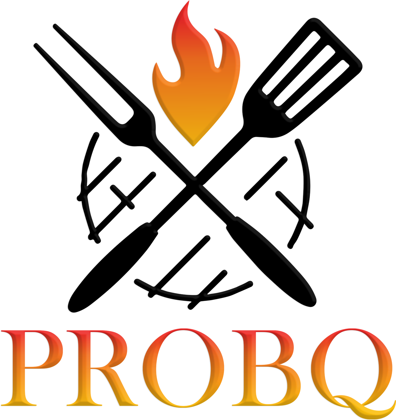 Barbecue Logo Clipart (2000x2000), Png Download