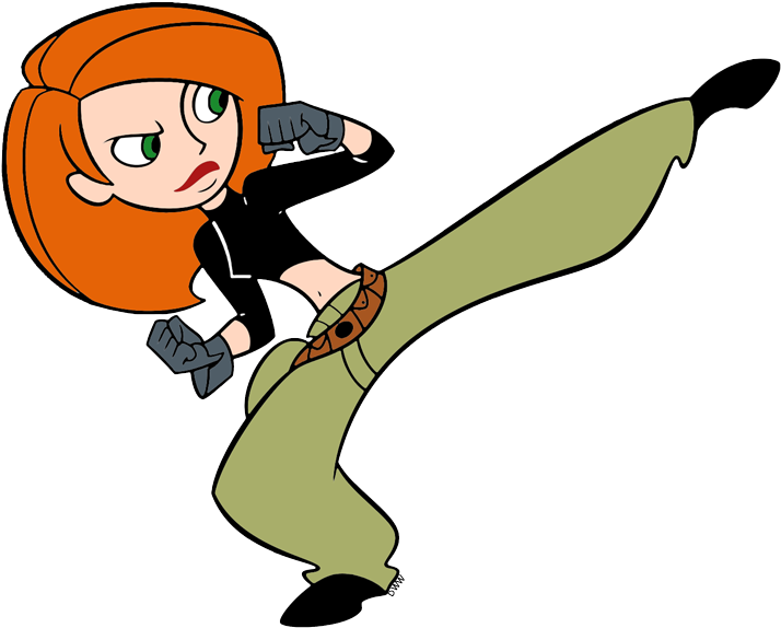 Transparent Rope Clip Art - Kim Possible Png (714x574), Png Download