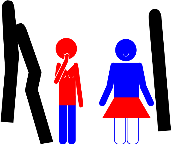 Toilettes9 - Graphic Design Clipart (566x800), Png Download