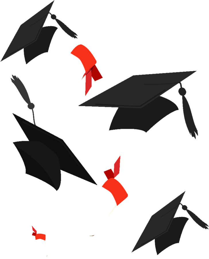 #graduation #hat #celebrate #diploma #freetoedit - Graduation Ceremony Clipart (1024x1024), Png Download