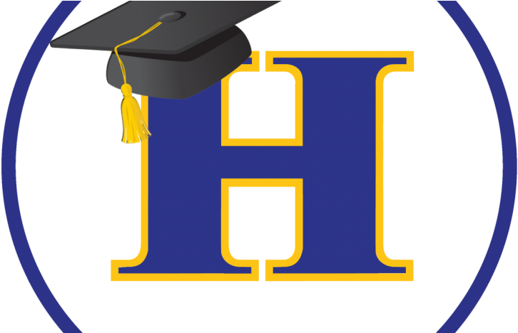 Hps H Graduation Hat - School Clipart (747x467), Png Download