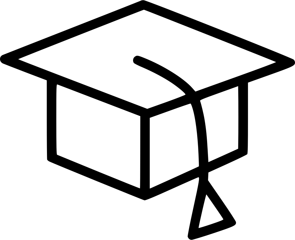 Graduation Hat - Icono Caja Carton Vector Clipart (980x796), Png Download
