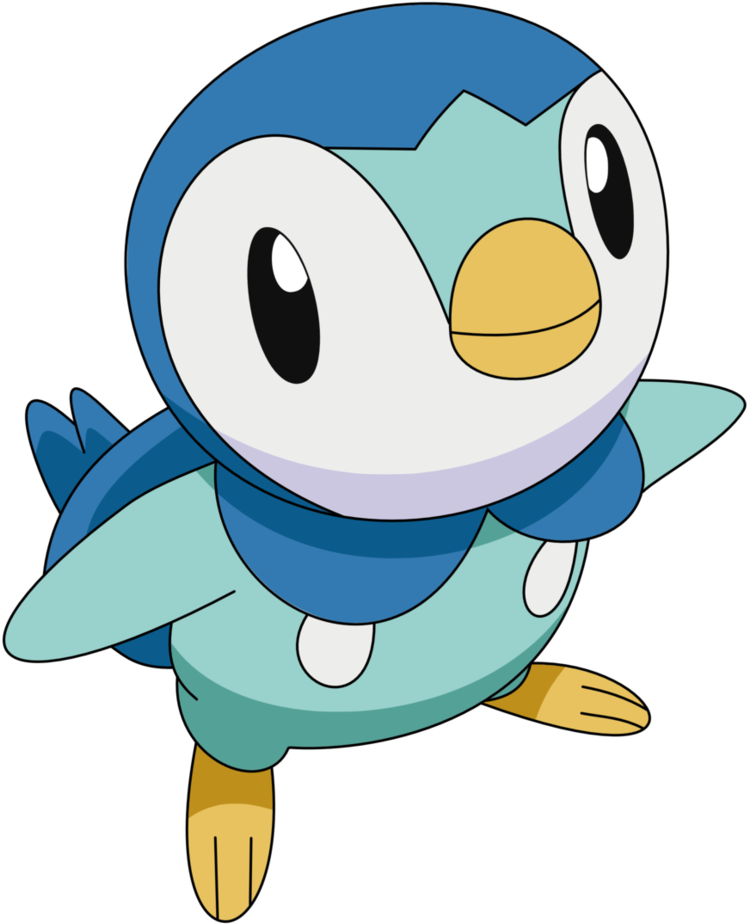 Piplup Transparent Pokemon Sun Moon Clipart Free - Transparent Pokemon Piplup Png (747x924), Png Download