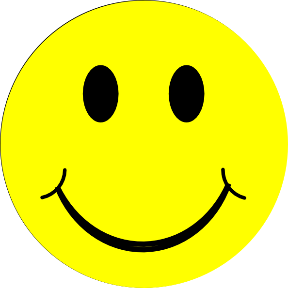 Free Smiley Face Clipart (594x595), Png Download
