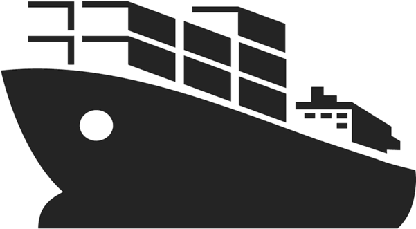 Cruise Ship Clipart Container Ship - Cargo Ship Clipart - Png Download (600x600), Png Download