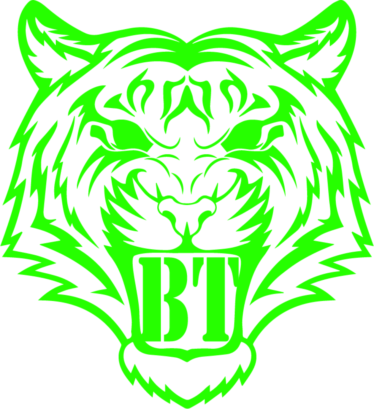 Hd Transparent Png Source - Dibujo Cara De Tigre Clipart (1260x1378), Png Download