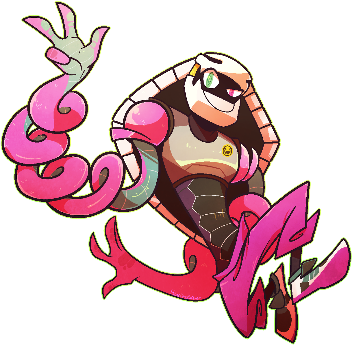 1280 X 1225 - Arms Kid Cobra Fan Art Clipart (1218x1191), Png Download