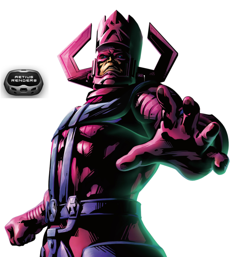 Transparent Avengers Clipart - Marvel Villain That Eats Planets - Png Download (853x895), Png Download