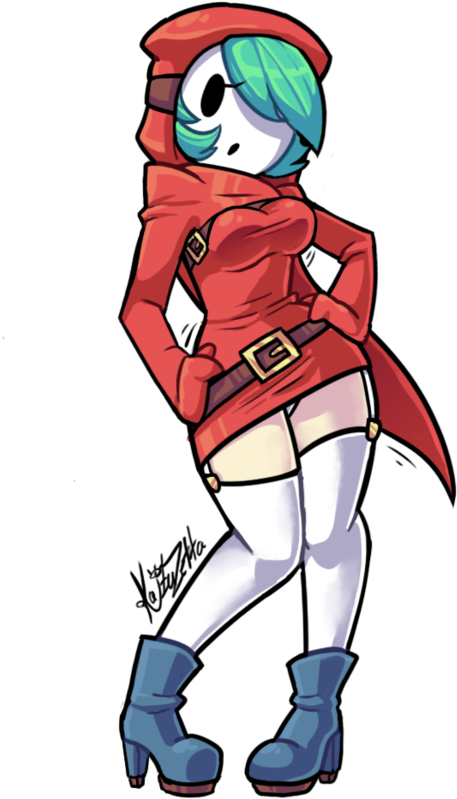 Date With A Shy Girl - Shy Girl Super Mario Clipart (600x857), Png Download