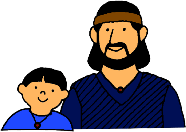 Jesus Heals The Official's Son Craft Clipart (700x525), Png Download