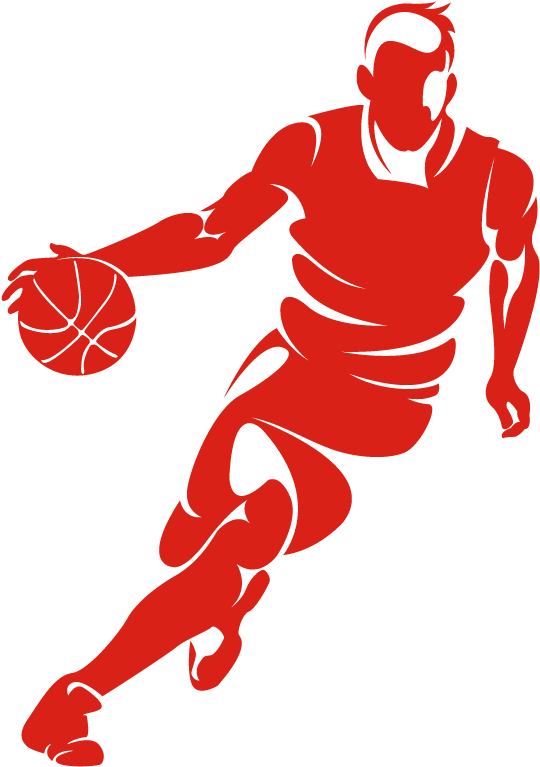 Basketball Football Player Clip Art - Clipart Basketball Player Png Transparent Png (800x800), Png Download