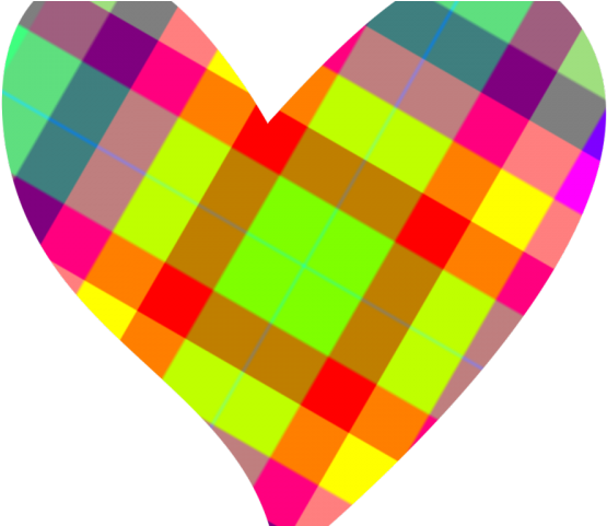 Colorful Heart Clipart - Png Download (640x480), Png Download