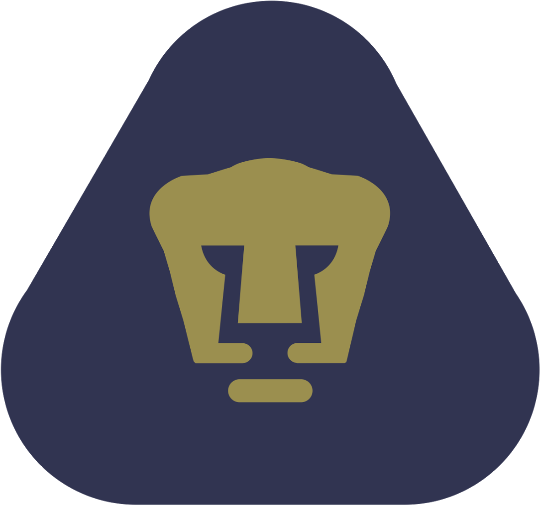 Club Universidad Nacional Cougar Liga Mx Logo - Pumas Unam Logo Png Clipart (1600x1136), Png Download