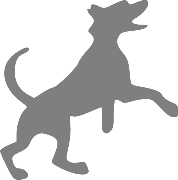 Transparent Dog Barking Clipart - Png Download (594x600), Png Download