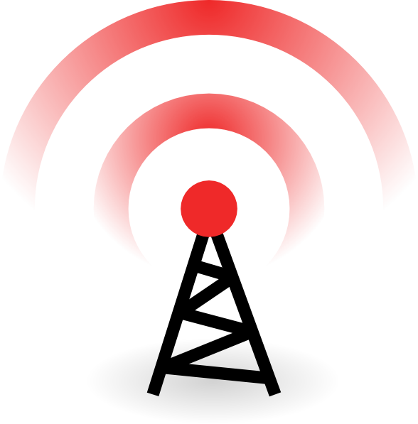 Network Signal Clip Art At Clker - Internet Service Provider - Png Download (588x597), Png Download