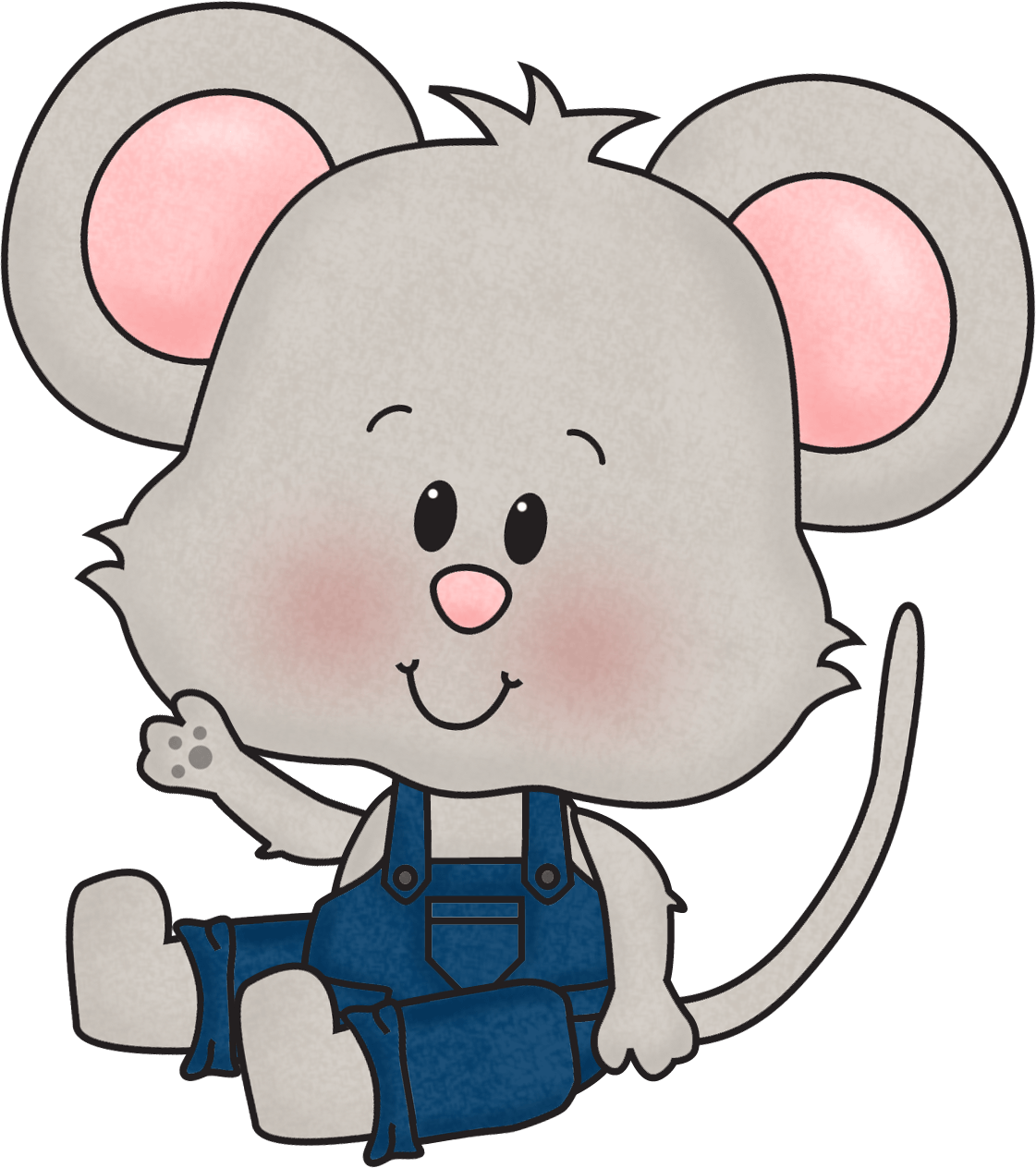 Free Girl Mouse Cliparts, Download Free Clip Art, Free - Mouse Clip Art - Png Download (1121x1264), Png Download