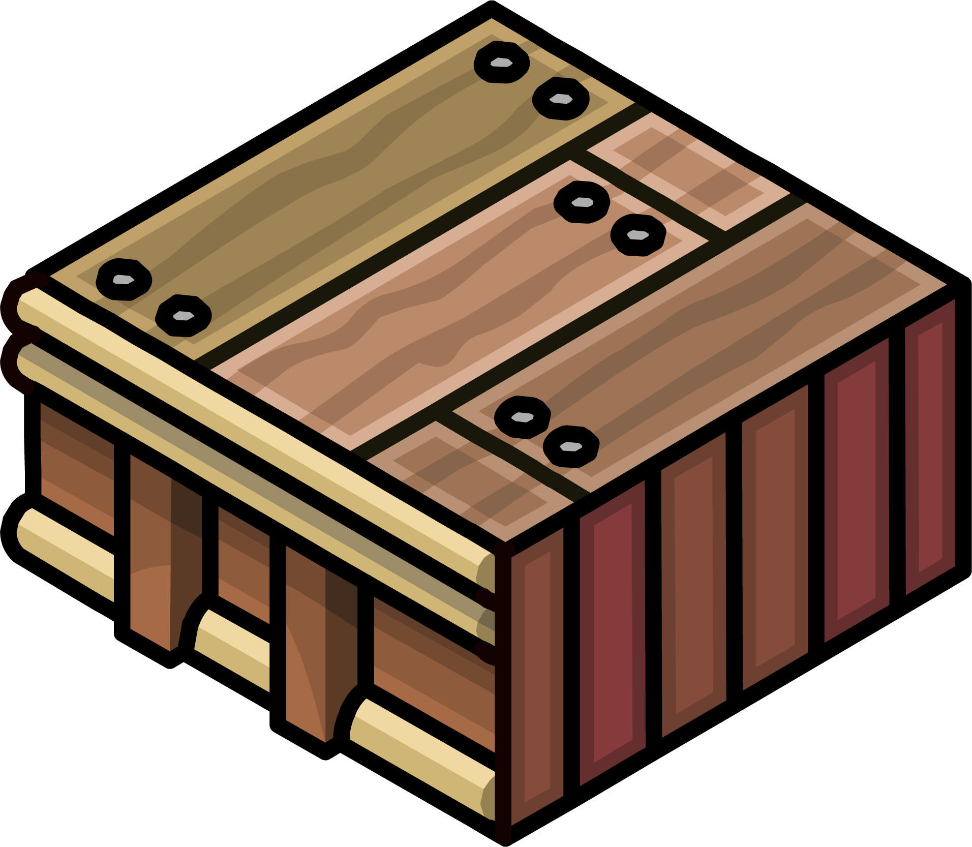 Floor Clipart Stage Floor - Club Penguin Piso - Png Download (1912x1666), Png Download