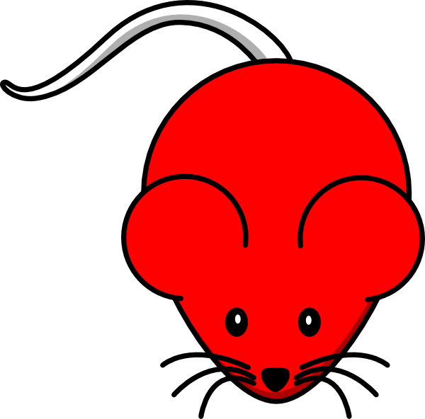 Computer Mouse Clipart Free - Black Mouse Clipart - Png Download (600x592), Png Download