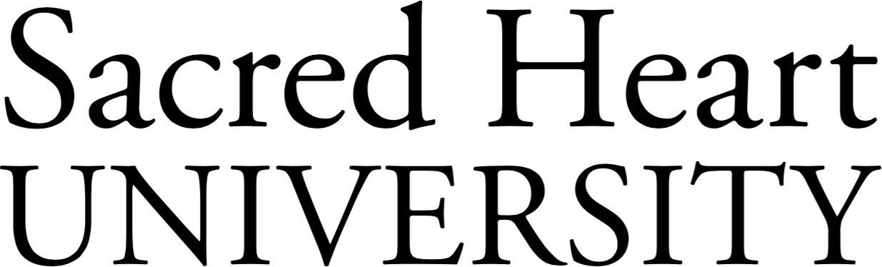 Sacred Heart - Sacred Heart University Logo Png Clipart (1235x374), Png Download