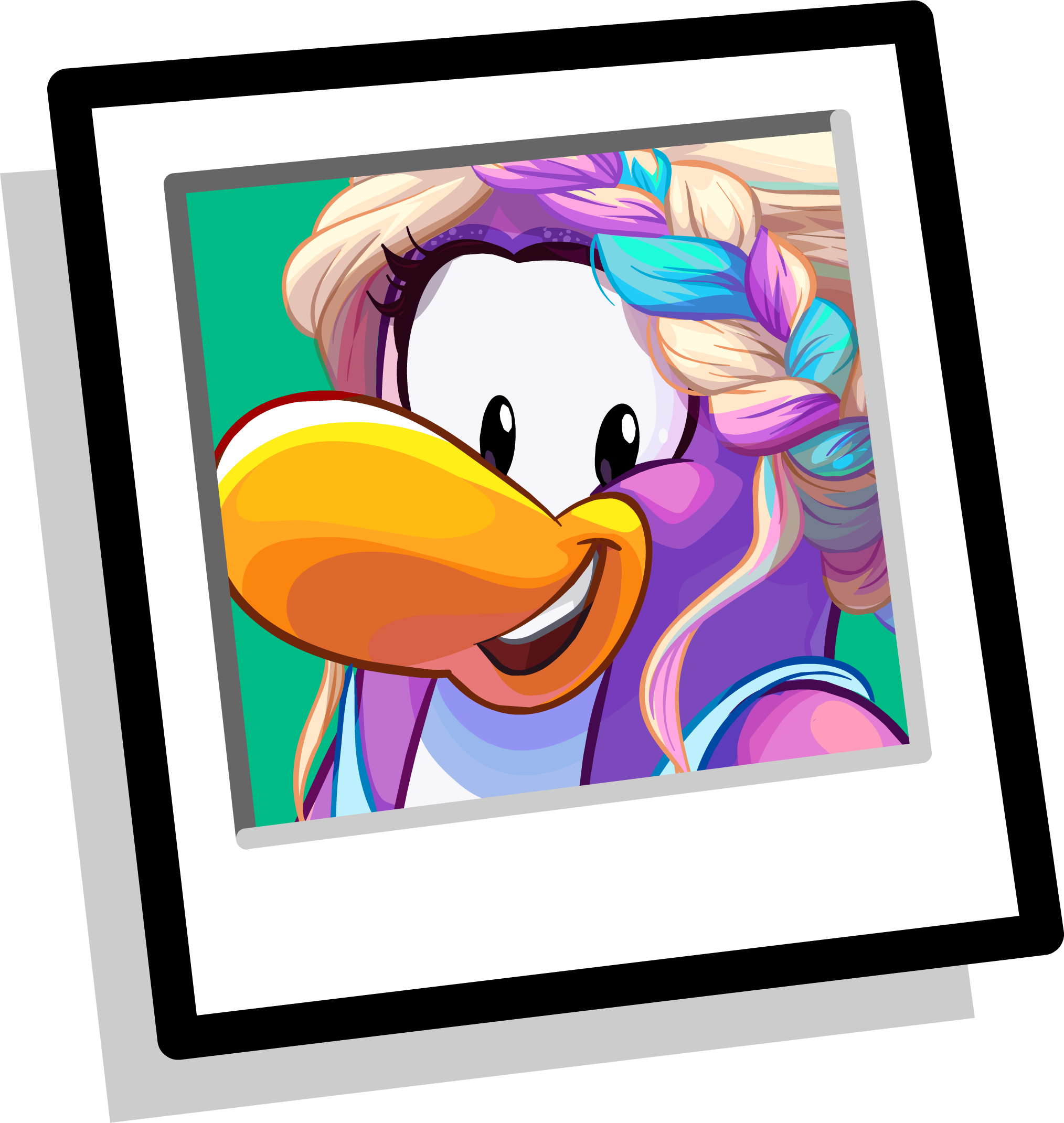Club Penguin Wiki - Club Penguin Mascot Dot Background Clipart (2028x2141), Png Download