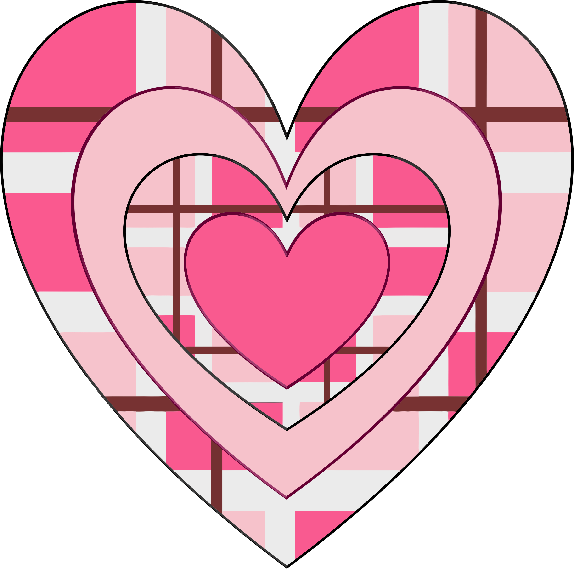 Heart Pictures Valentine Clipart - Png Download (2398x2376), Png Download