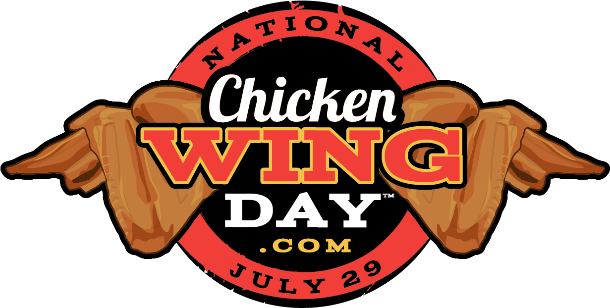 Chicken Wings Logo Png Clipart (1313x716), Png Download