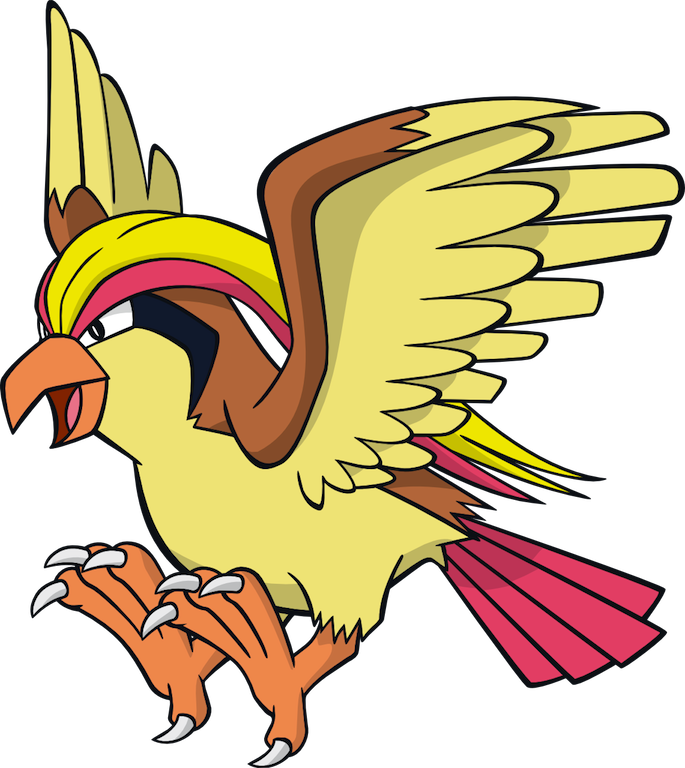 Artwork Pidgeot Dream World - Pidgeot Pokemon Clipart (685x768), Png Download
