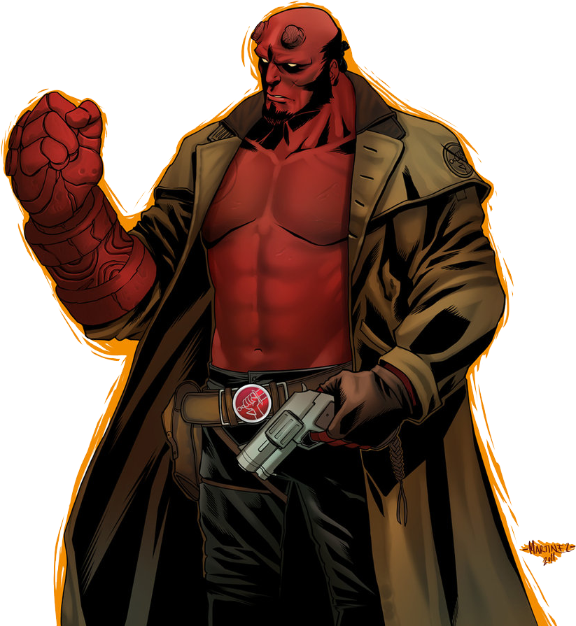 Hellboy Png Hd Png Icons - Hellboy Png Clipart (900x987), Png Download