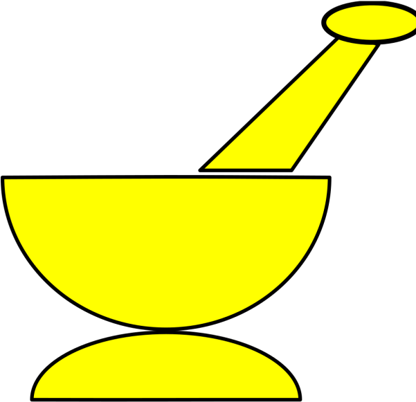 Mortar And Pestle Png Clip Art - Circle Transparent Png (600x600), Png Download