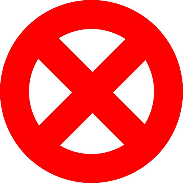 Delete, Cancel, No, Symbol, Abandon, Abort - Sign Of Prohibited Clipart (640x640), Png Download