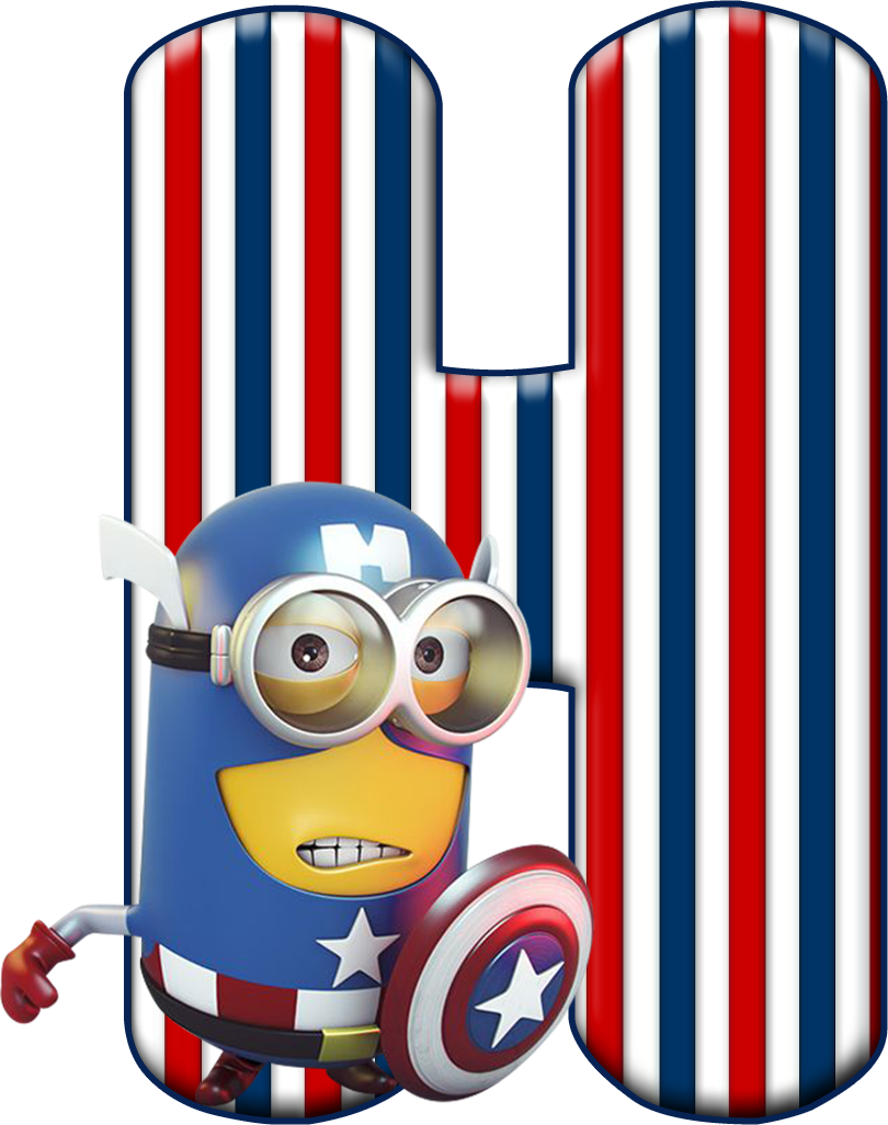 Minion Captain America Clipart (810x1026), Png Download