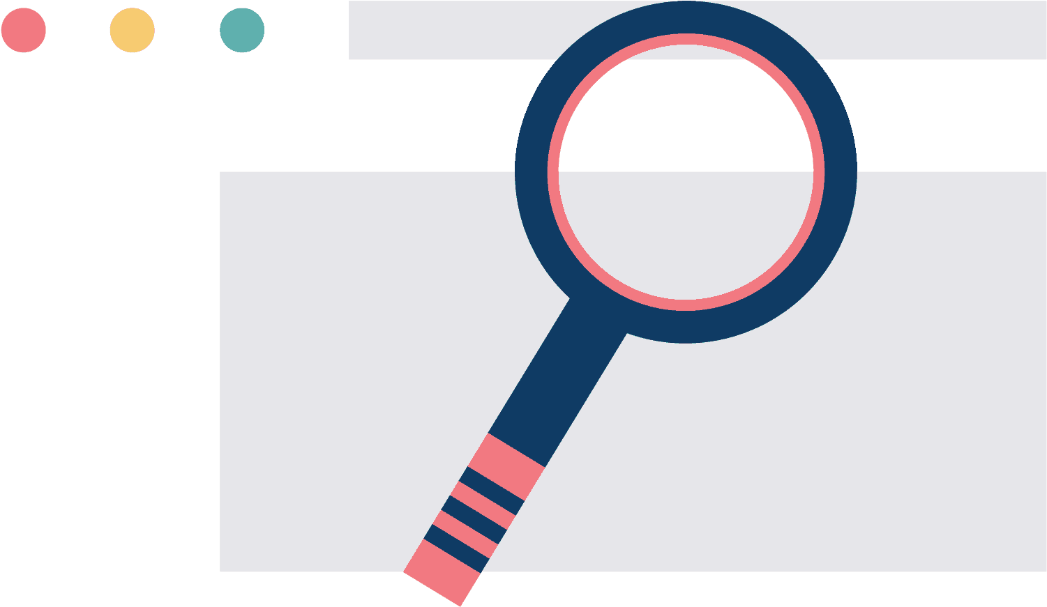 Visibility Magnifying Glass - Circle Clipart (1590x1276), Png Download