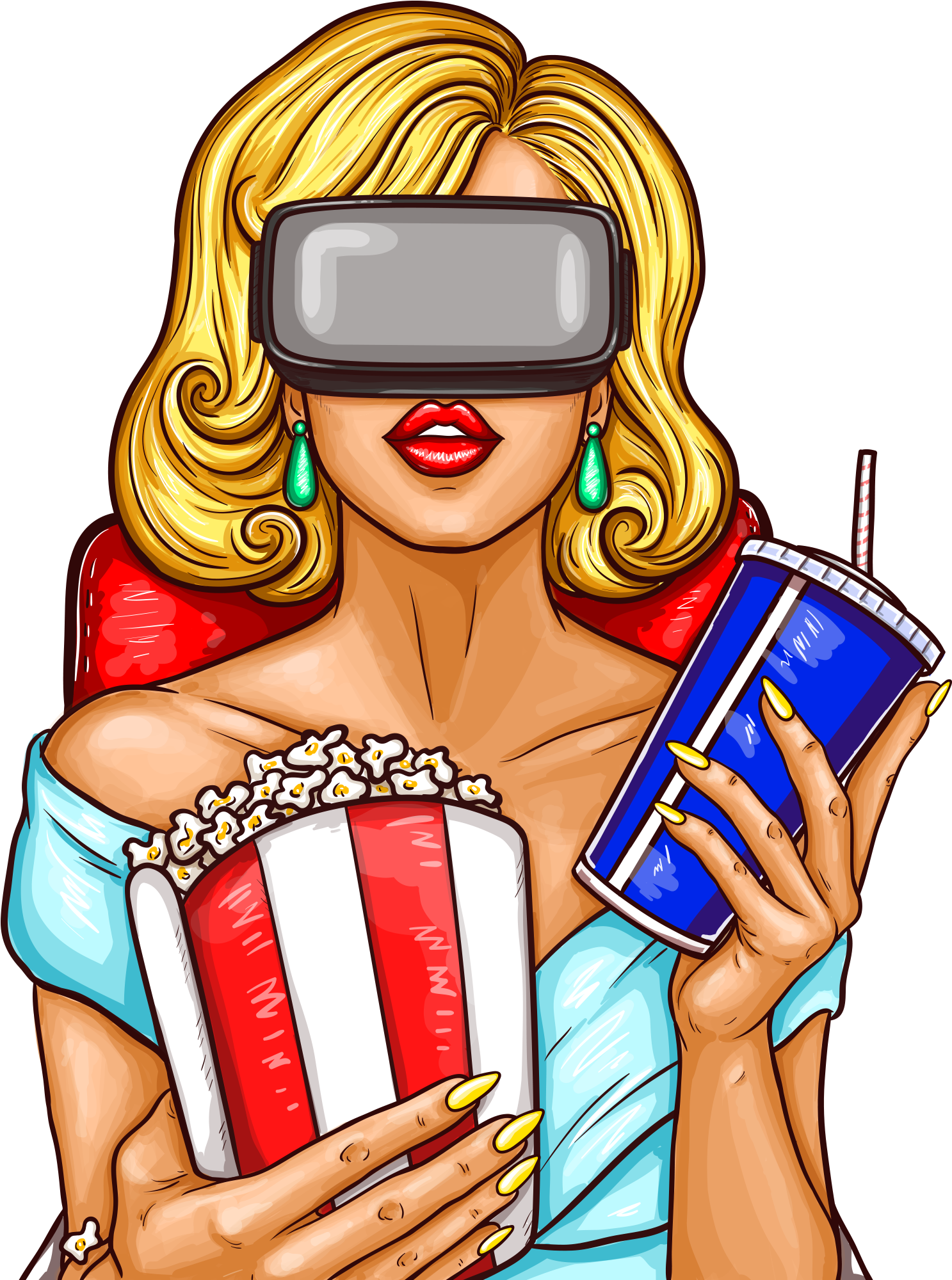 Pop Art Clipart Png Transparent Png (715x715), Png Download