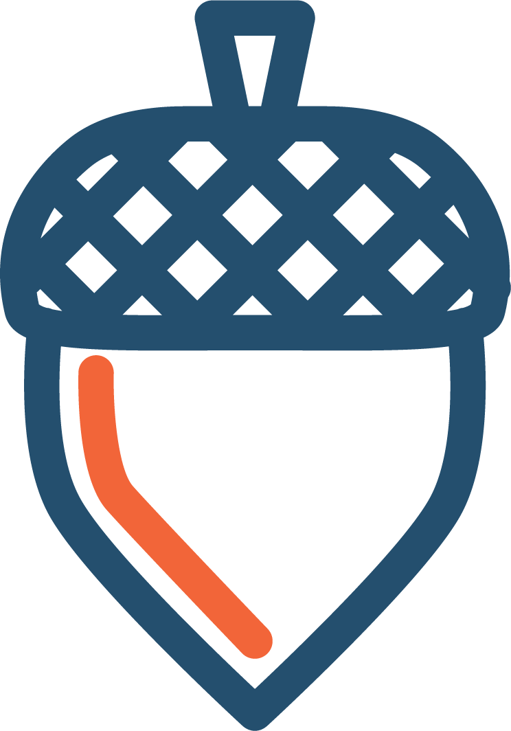 Icon-acorn Clipart (744x1064), Png Download