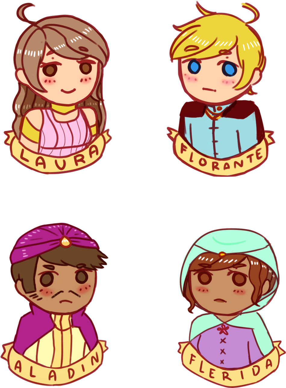 Transparent Brother Clipart - Florante At Laura Drawing - Png Download (950x1289), Png Download