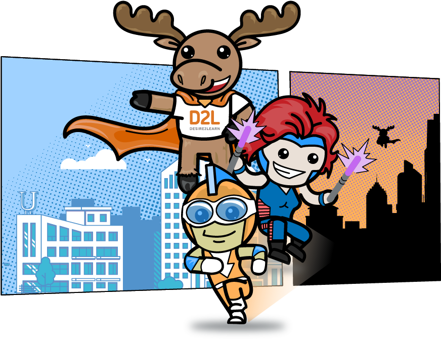 Image Of Superheroes That Are Promoting Our Internal - Cartoon Clipart (891x675), Png Download