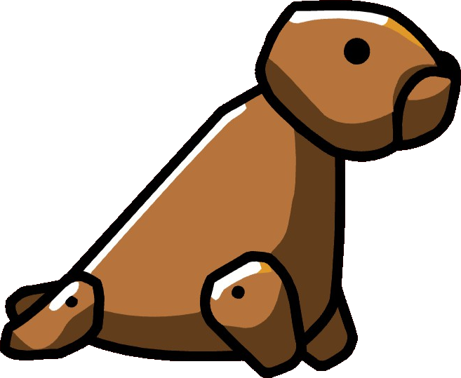 Walrus Calf - Scribblenauts Walrus Clipart (657x539), Png Download