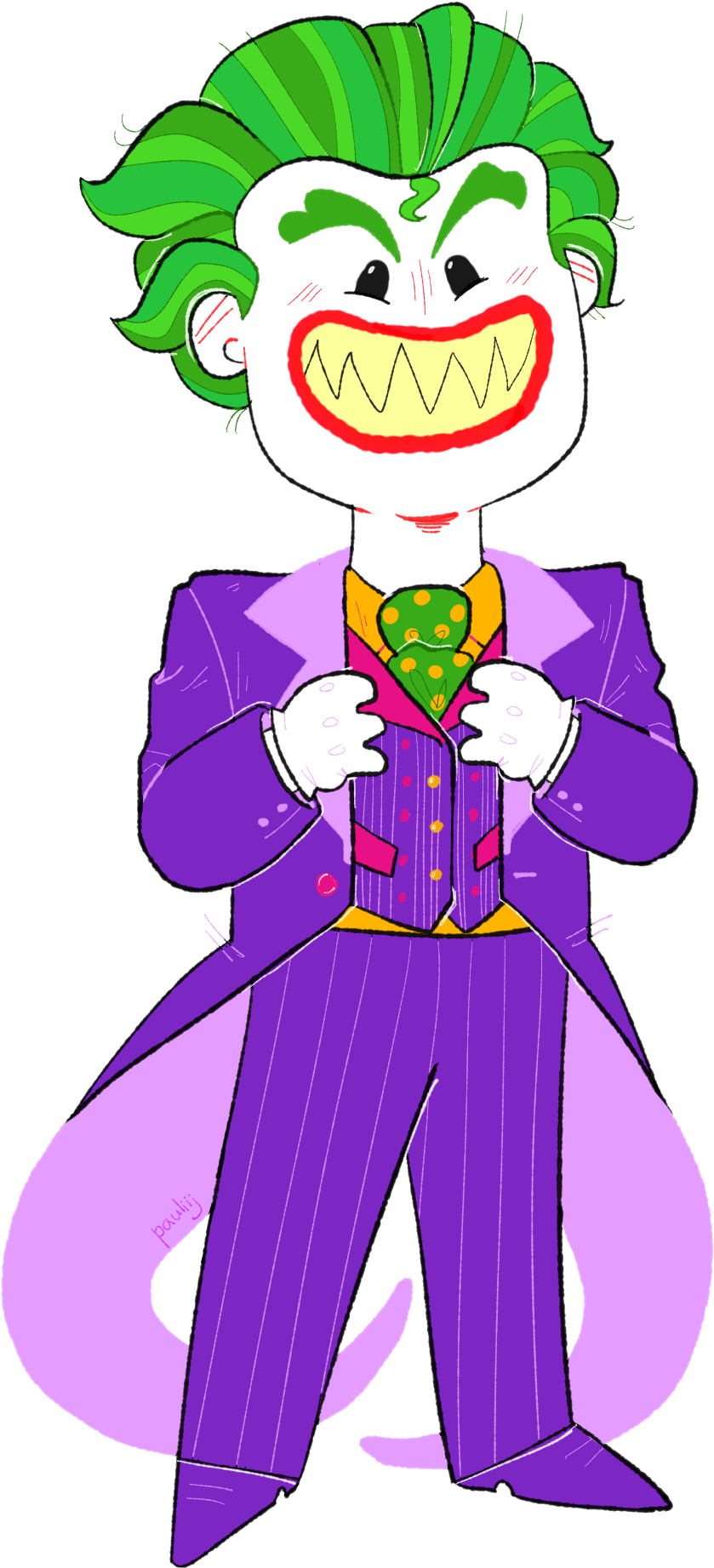 Joker Clipart Lego - Joker Lego Drawing - Png Download (839x1843), Png Download