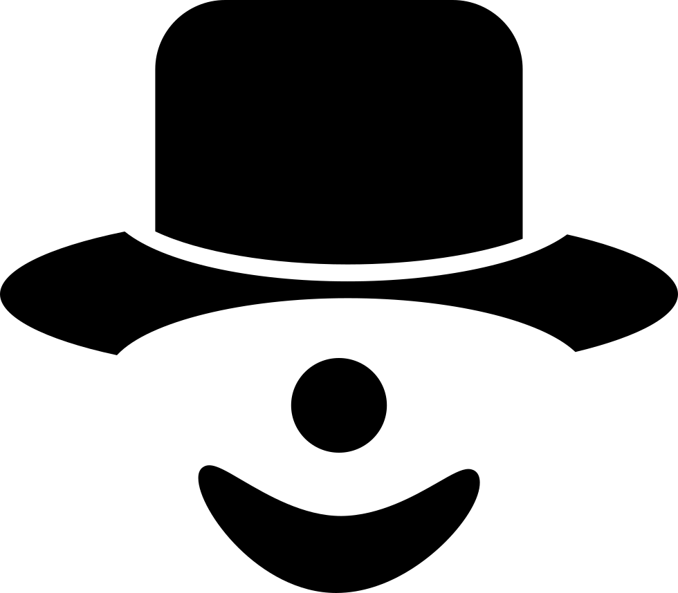 Joker Face - Joker Hat Png Clipart (980x858), Png Download