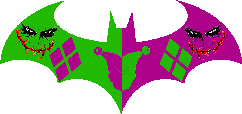 Dc Comic Joker Symbol Clipart (867x473), Png Download